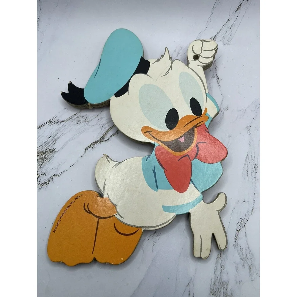 1984 Disney Babies Nursery‎ Wall Decor Mickey, Pluto & Donald Duck Vintage